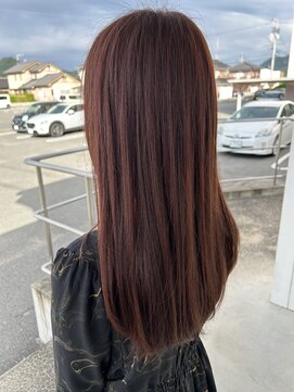 カノエ 山口矢原店(canoe) 艶髪ピンクブラウン