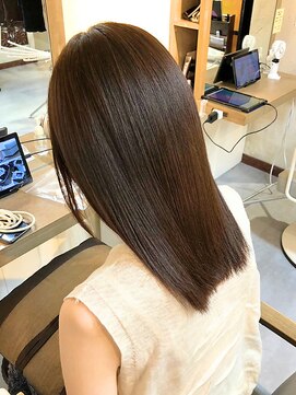 ヘアリゾート粋 ウナム 新宿東口店(enam) セミロング/艶髪/ストレート