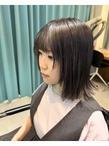 ヘアーエスクールエミュ(hair S. COEUR emu)&nbsp;ラベンダーグレージュカラー