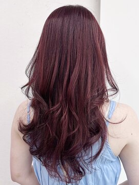 イシュ(ish.) レッドカラーレイヤーカット（曳舟/東向島/八広/立石/鐘ヶ淵）