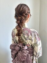 ロットアニバース(lott annibirth)&nbsp;【髪質改善】浴衣着付けヘアセット@mutsumi