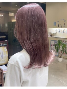 ブランシェ 高蔵寺店(BRANCHE) ブリーチ1回で叶う！【ピンクベージュ】