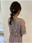 編み下ろしヘアセット◯担当ももこ
