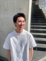 リール(rire)&nbsp;rireニュアンスパーマカルマパーマベリーショートダークアッシュ