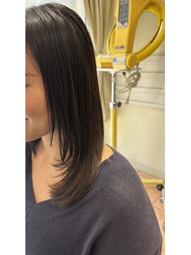 バサ 久米川店(BASSA) 顔周りレイヤー/質感再整カラー