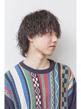 メンズ サロン ドット トウキョウ 町田店(men's salon dot. tokyo) ミディアムウルフ×ツイストスパイラル