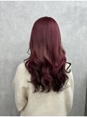 グラデーションカラーピンクベージュ♪