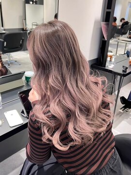 シエラ 南船場(CIERA.) メルティ―カラーフェミニンロング似合わせカットマッシュボブ