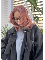 リッチ(RITZY)&nbsp;【RITZY】pink beige×layer cut