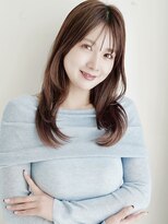 ケーツー エソラ池袋店(K-two)&nbsp;レイヤーカット*セミロング*白髪染め*髪質改善*30代40代50代