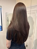 エスク オブ ヘアー(SQ of hair)&nbsp;ロングレイヤー　オリーブベージュ