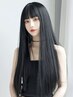 ☆☆ダメージレスカラー+ケラチントリートメント+整えカット￥23500→