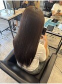 ブラウンベージュ/髪質改善