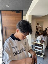 ヘア サークル ジープ 石井店(hair circle geep)&nbsp;メンズフェザーパーマ