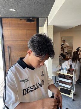 ヘア サークル ジープ 石井店(hair circle geep) メンズフェザーパーマ