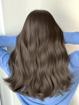 アマトウキョウスマートサロン(AMA TOKYO×Smart Salon) ヘーゼルベージュ　ブリーチなし　レイヤーカット　海外風