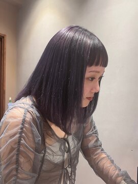 ニコ(NICO) くびれヘア ラベンダーグレージュ☆彡 09.05