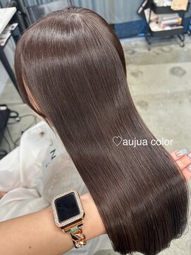 フォンズ(FONS) オージュアカラー　ショコラブラウン　艶カラー