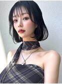 【MINX】くびれヘア＋くすみベージュハイライトカラー_渋谷