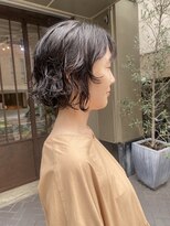 スノッブリコ(snob rico)&nbsp;大きめカールのボブパーマ