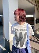 ミア(mia)&nbsp;チェリーレッド　髪質改善カラー