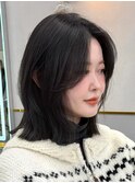 【yuuka 】ミディアムレイヤー　名古屋美容室