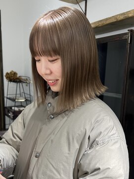 カウチソフ(kauti sofu) ぱつっと外ハネボブ