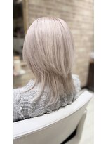 ヘアスペース エアリス(Hair space Earth)&nbsp;ブリーチカラーで叶える白髪染め×ハイトーンブロンドカラー