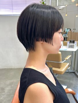 ヘア アンド スパ エジェリ プリム(hair&spa egerie prime) モードラインデザインショート/30代40代50代