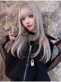 残留を活かしたほんのりデザインカラー