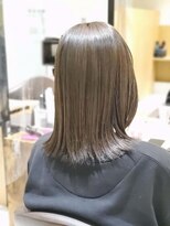 ユニックス イオンモール川口前川店(UNIX)&nbsp;【髪にツヤを出すなら】韓国風暗髪×ダークアッシュ×外はねボブ