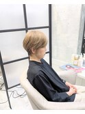 白髪ぼかし/脱白髪染め/脱白髪染めハイライト/透明感