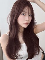 アグ ヘアー イロア 都島店(Agu hair iroa) 《Agu hair》キャメルブラウンカール×numberA.ベースケアミルク