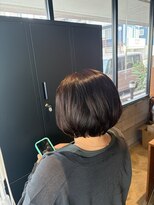 アップデート(up date)&nbsp;【update/YUI】透明感ブラウンの丸みショートボブ