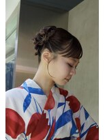 スタンド(stand)&nbsp;タイトなアップヘアセット