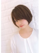 ルルカ ヘアサロン(LuLuca Hair Salon)&nbsp;【LuLuca豊中／蛍池】前下がり丸みショートボブ