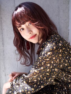 アトリエ フェム(atelier.fem) atelier.fem ラフウェーブ×ピンクバイオレット