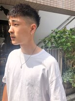 ビビト(bibito) bibito crop style men's barber fade cut