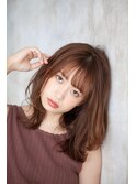 【shellbear 銀座】大人カジュアル外ハネミディアム