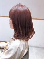 ネイロ 錦糸町(NeiRo)&nbsp;エアリーミディショートパーマ黒髪カタログホワイトアッシュ