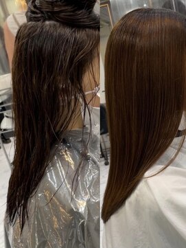 エスカーラ 表参道(THE ESCALA) 大きなうねりもしっかりと縮毛矯正でストレートに！