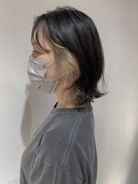 ベルム(Belme)&nbsp;イヤリングカラー×ホワイトベージュ