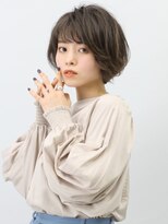 ヘアーサロンソシエ 本厚木店&nbsp;丸みボブ/大人かわいい/グレージュ［本厚木/本厚木駅］