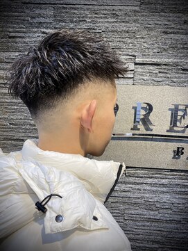 ヒロギンザ 銀座一丁目店(HIRO GINZA) スキンフェード×ジェットモヒカン