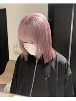 ソワンドゥブレス 瓜破店(soin de brace)&nbsp;【辻快樹】ケアブリーチ/ロイヤルピンク