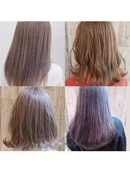 こなれ感溢れるお洒落ヘアをリーズナブルに☆計算しつくされたカットと色味にこだわったカラーのご提案が◎