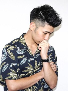 ワンワンオー バーバーショップ 長浜店(@110 BARBER SHOP) 30代におすすめビジカジツーブロック