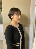 シセイ 青山(SHISEI)&nbsp;マッシュショート/ショートボブ/ハンサムショート［南青山］