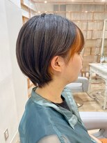 サロンドジョー(salon de joe) ショート×オレンジ TAKUYA