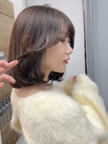 ビュー フクオカ(VIEW FUKUOKA)&nbsp;モードに大人可愛いダークアッシュイメチェンボブ